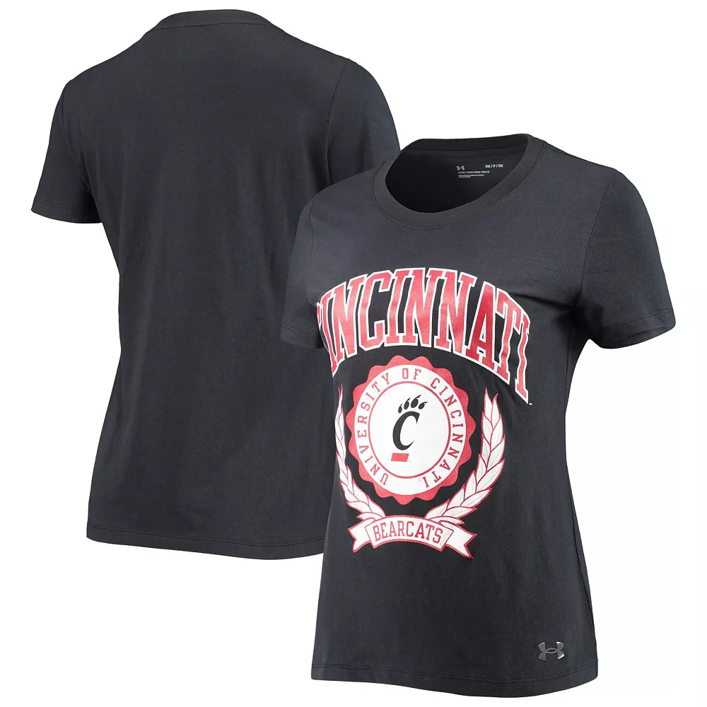 Women's Under Armour Black Cincinnati Bearcats T-Shirt Women's Under Armour Black Cincinnati Bearcats T-Shirt -Under Armor shop 5276932 ALT
