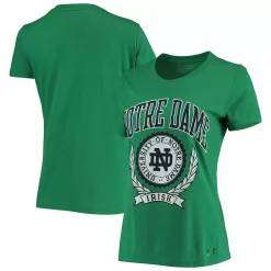 Women's Under Armour Kelly Green Notre Dame Fighting Irish T-Shirt
