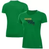 Women's Under Armour Kelly Green Notre Dame Fighting Irish 2021 Irish Wear Green Performance T-Shirt