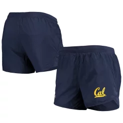 Women's Under Armour Navy Cal Bears Fly By Run 2.0 Performance Shorts