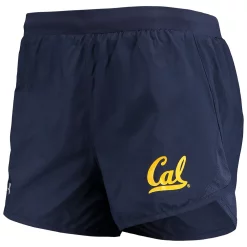 Women's Under Armour Navy Cal Bears Fly By Run 2.0 Performance Shorts -Under Armor shop 5378833 ALT2