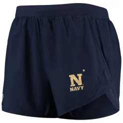 Women's Under Armour Navy Navy Midshipmen Fly By Run 2.0 Performance Shorts -Under Armor shop 5379145 ALT2