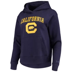 Women's Under Armour Navy Cal Bears All Day Team Fleece Pullover Hoodie -Under Armor shop 5425399 ALT2