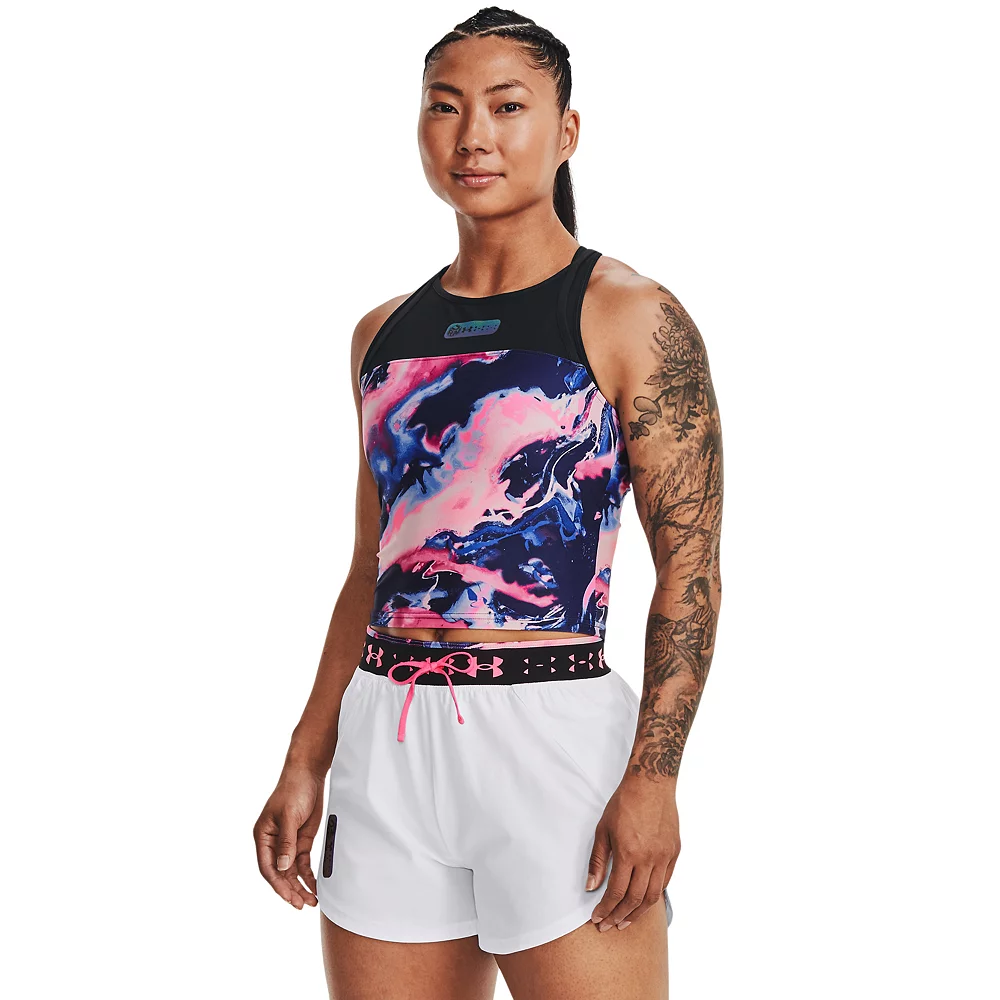 Women's Under Armour Run Anywhere Cropped Tank Top Women's Under Armour Run Anywhere Cropped Tank Top -Under Armor shop 5556937