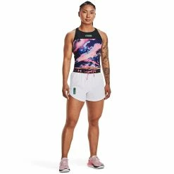 Women's Under Armour Run Anywhere High-Rise Shorts -Under Armor shop 5556947 ALT2