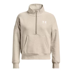 Women's Under Armour Rival Fleece 1/2-Zip Pullover -Under Armor shop 5556990 ALT4
