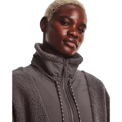 Women's Under Armour Legacy Sherpa Full-Zip Jacket -Under Armor shop 5557074 ALT3
