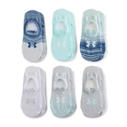 Women's Under Armour Essential Ultra Low-Tab Performance Socks 6-Pack 8 Women's Under Armour Essential Ultra Low-Tab Performance Socks 6-Pack -Under Armor shop 5573250 ALT4