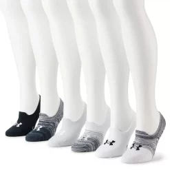 Women's Under Armour Essential Ultra Low-Tab Performance Socks 6-Pack