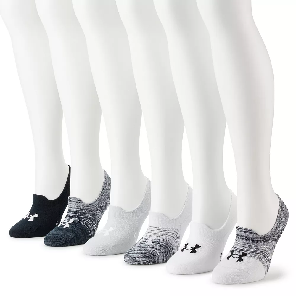 Women's Under Armour Essential Ultra Low-Tab Performance Socks 6-Pack Women's Under Armour Essential Ultra Low-Tab Performance Socks 6-Pack -Under Armor shop 5573250 Halo Gray