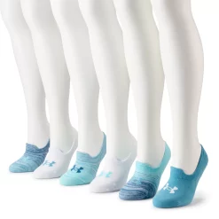 Women's Under Armour Essential Ultra Low-Tab Performance Socks 6-Pack 4 Women's Under Armour Essential Ultra Low-Tab Performance Socks 6-Pack -Under Armor shop 5573250 Still Water