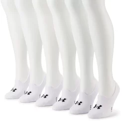 Women's Under Armour Essential Ultra Low-Tab Performance Socks 6-Pack 3 Women's Under Armour Essential Ultra Low-Tab Performance Socks 6-Pack -Under Armor shop 5573250 White