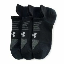 Women's Under Armour UA 3 Pack No Show Play Up Tab Socks -Under Armor shop 5573252 ALT3