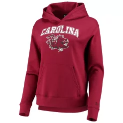 Women's Under Armour Garnet South Carolina Gamecocks All Day Team Fleece Pullover Hoodie -Under Armor shop 5606928 ALT2