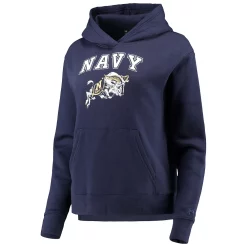 Women's Under Armour Navy Navy Midshipmen All Day Team Fleece Pullover Hoodie -Under Armor shop 5628504 ALT2