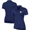 Women's Under Armour Navy Notre Dame Fighting Irish Performance Polo