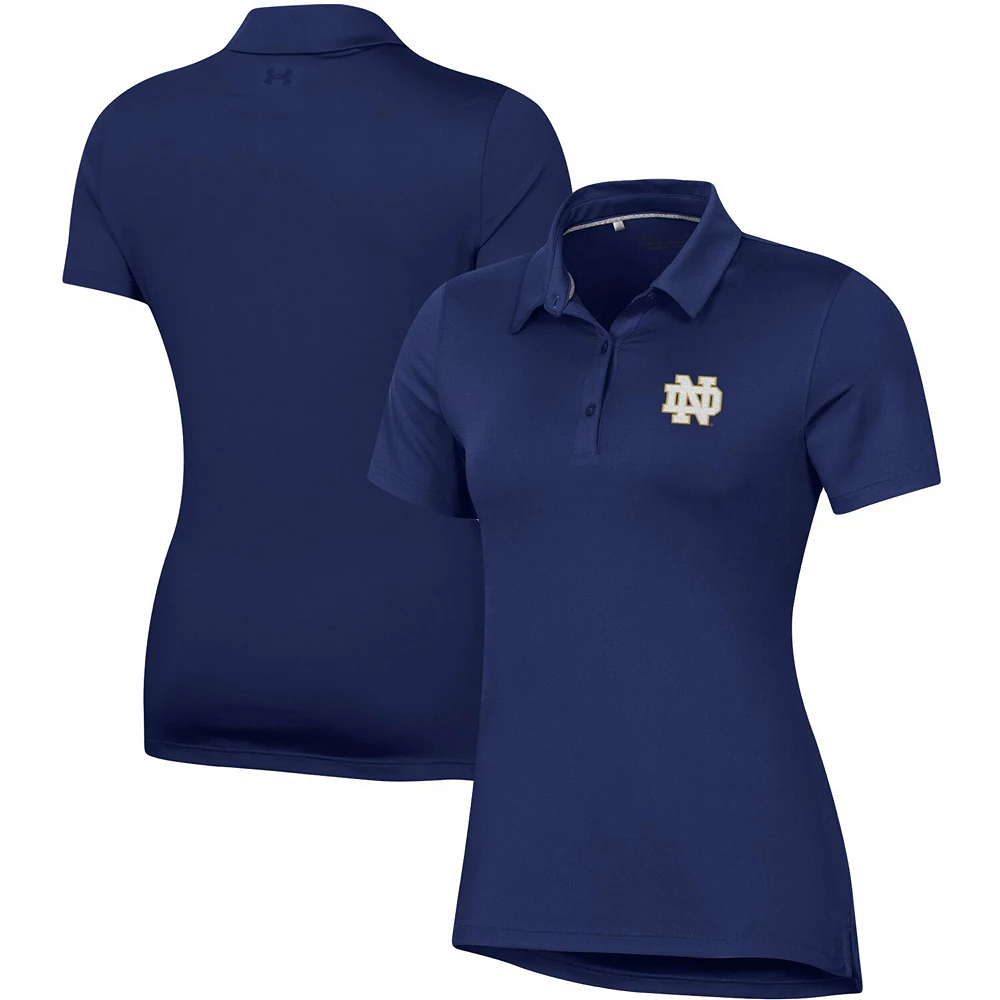 Women's Under Armour Navy Notre Dame Fighting Irish Performance Polo Women's Under Armour Navy Notre Dame Fighting Irish Performance Polo -Under Armor shop 5751651 ALT