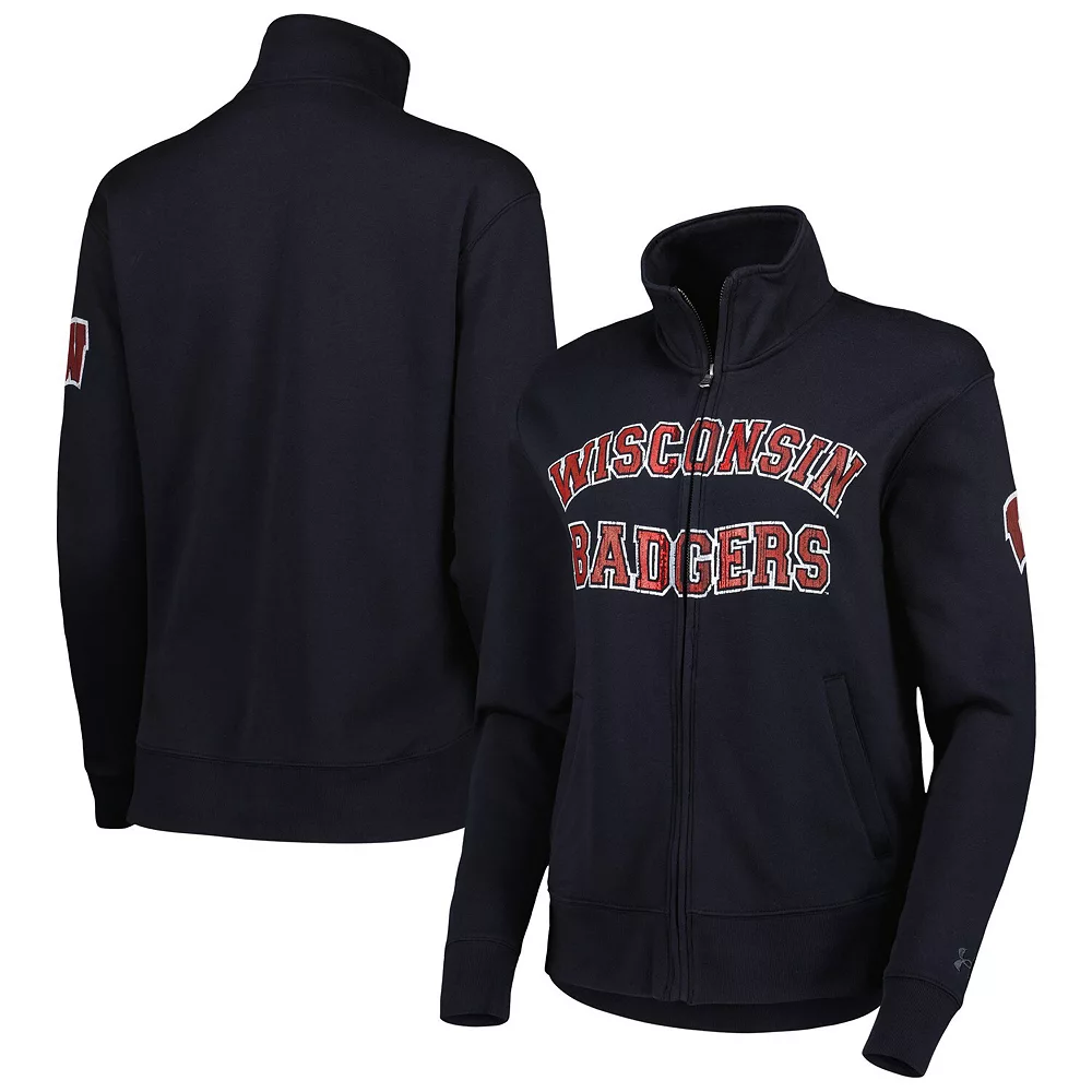 Women's Under Armour Black Wisconsin Badgers All Day Full-Zip Jacket Women's Under Armour Black Wisconsin Badgers All Day Full-Zip Jacket -Under Armor shop 5929742 ALT