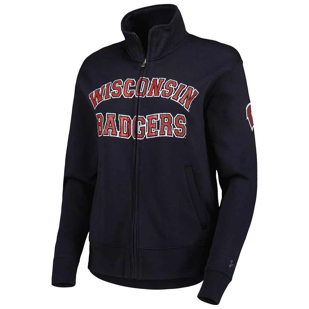 Women's Under Armour Black Wisconsin Badgers All Day Full-Zip Jacket Women's Under Armour Black Wisconsin Badgers All Day Full-Zip Jacket -Under Armor shop 5929742 ALT2