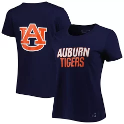 Women's Under Armour Navy Auburn Tigers 2-Hit Performance T-Shirt