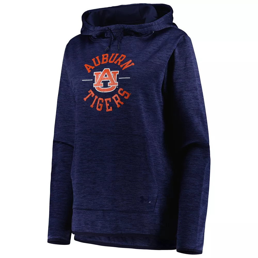 Women's Under Armour Heathered Navy Auburn Tigers Fleece Pullover Hoodie Women's Under Armour Heathered Navy Auburn Tigers Fleece Pullover Hoodie -Under Armor shop 5937809 ALT2