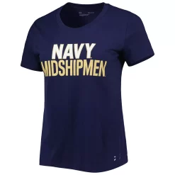 Women's Under Armour Navy Navy Midshipmen 2-Hit Performance T-Shirt -Under Armor shop 5938467 ALT2