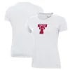 Women's Under Armour White Texas Tech Red Raiders Throwback T-Shirt
