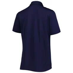 Women's Under Armour Navy Auburn Tigers Tech Mesh Performance Polo -Under Armor shop 5968295 ALT3