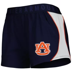 Women's Under Armour Navy/Orange Auburn Tigers Game Day Tech Mesh Performance Shorts 2 Women's Under Armour Navy/Orange Auburn Tigers Game Day Tech Mesh Performance Shorts -Under Armor shop 5968402 ALT2