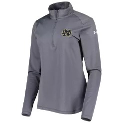 Women's Under Armour Charcoal Notre Dame Fighting Irish Tech Mesh Performance Quarter-Zip Jacket 2 Women's Under Armour Charcoal Notre Dame Fighting Irish Tech Mesh Performance Quarter-Zip Jacket -Under Armor shop 5981094 ALT2