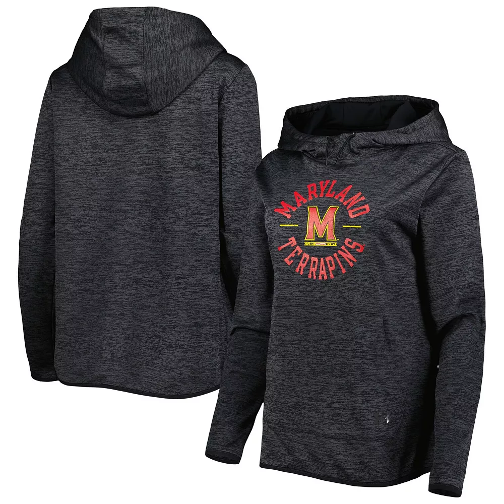 Women's Under Armour Heathered Black Maryland Terrapins Fleece Pullover Hoodie Women's Under Armour Heathered Black Maryland Terrapins Fleece Pullover Hoodie -Under Armor shop 5994711 ALT