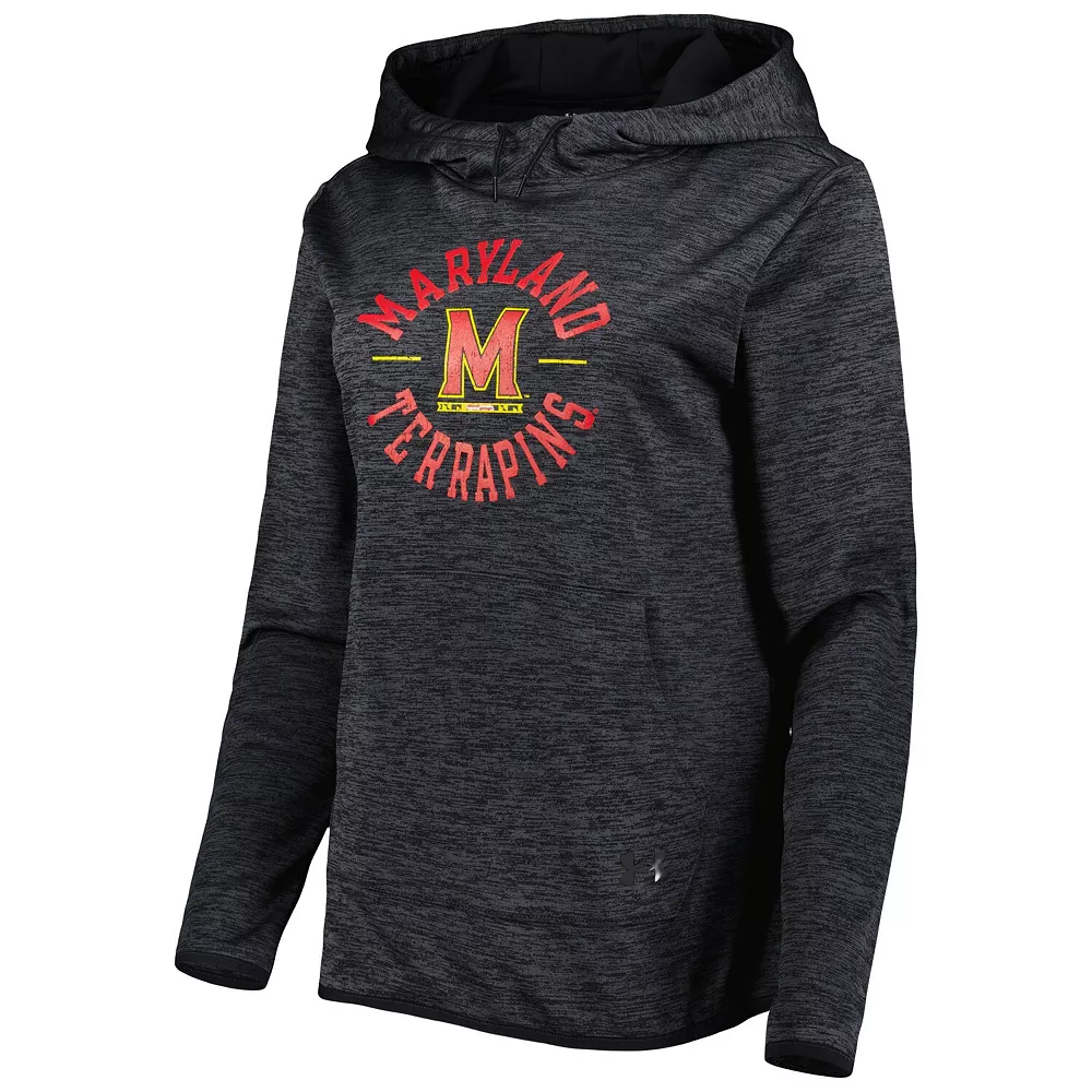 Women's Under Armour Heathered Black Maryland Terrapins Fleece Pullover Hoodie Women's Under Armour Heathered Black Maryland Terrapins Fleece Pullover Hoodie -Under Armor shop 5994711 ALT2