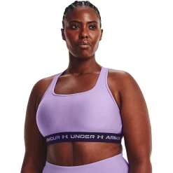 Under Armour Crossback 2.0 Medium-Impact Sports Bra -Under Armor shop 6171360 ALT6