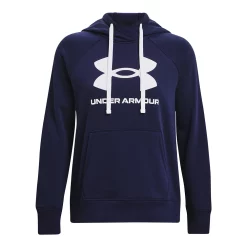 Women's Under Armour Rival Fleece Logo Hoodie -Under Armor shop 6171848 ALT4