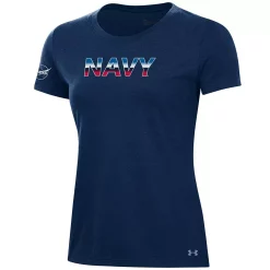 Women's Under Armour Navy Navy Midshipmen 2022 Special Games NASA T-Shirt -Under Armor shop 6210027 ALT2