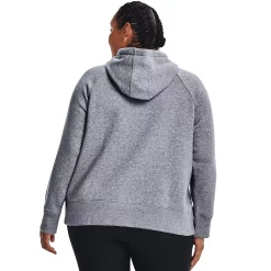 Plus Size Under Armour Rival Fleece Logo Hoodie -Under Armor shop 6224971 ALT