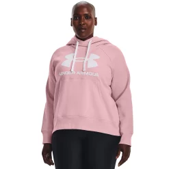 Plus Size Under Armour Rival Fleece Logo Hoodie